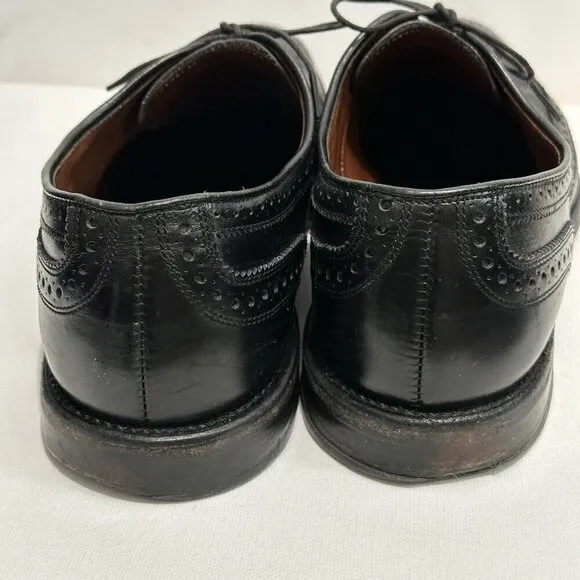 Allen Edmonds McAllister Wingtip Mens Shoes Oxford Sz 13 6205 Black Leather