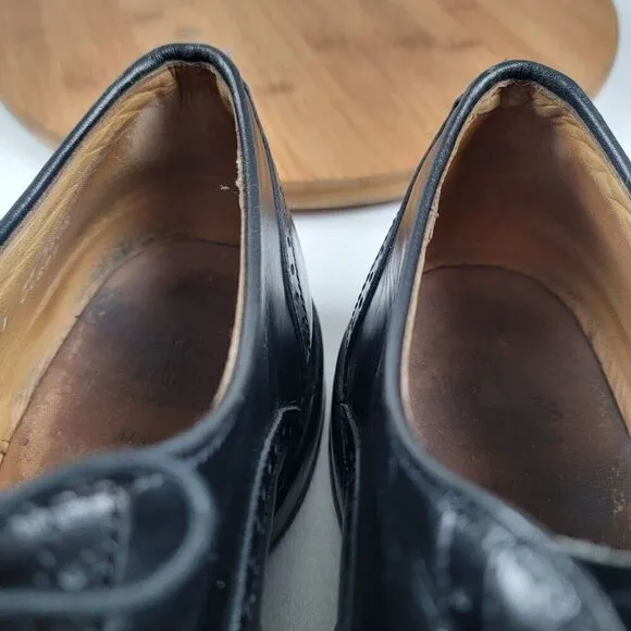 Allen Edmonds McClain Wingtip Black Leather Dress Shoes Oxfords Men’s Sz 11 3E
