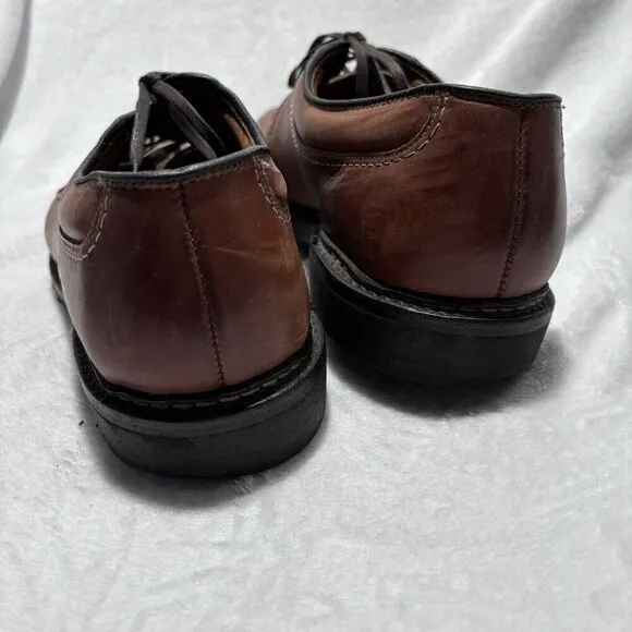 Allen Edmonds Mens Size 14 2R Brown Comfort Shoes Wilbert Oxfords 1951 45309 Dst