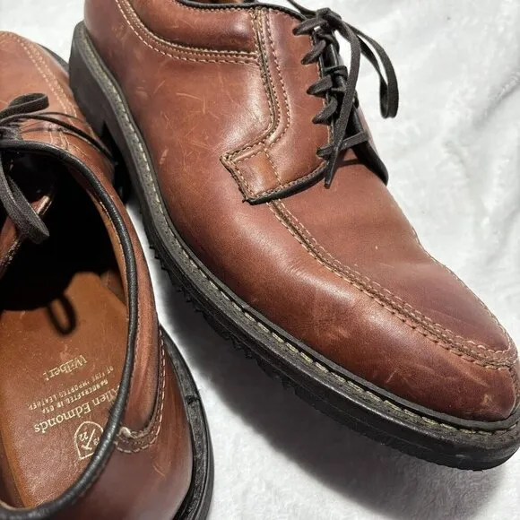 Allen Edmonds Mens Size 14 2R Brown Comfort Shoes Wilbert Oxfords 1951 45309 Dst