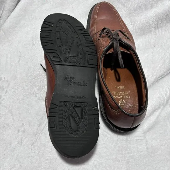 Allen Edmonds Mens Size 14 2R Brown Comfort Shoes Wilbert Oxfords 1951 45309 Dst