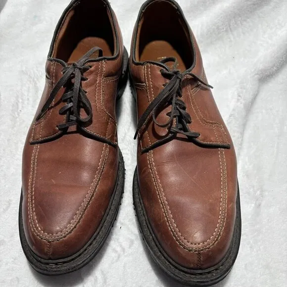 Allen Edmonds Mens Size 14 2R Brown Comfort Shoes Wilbert Oxfords 1951 45309 Dst