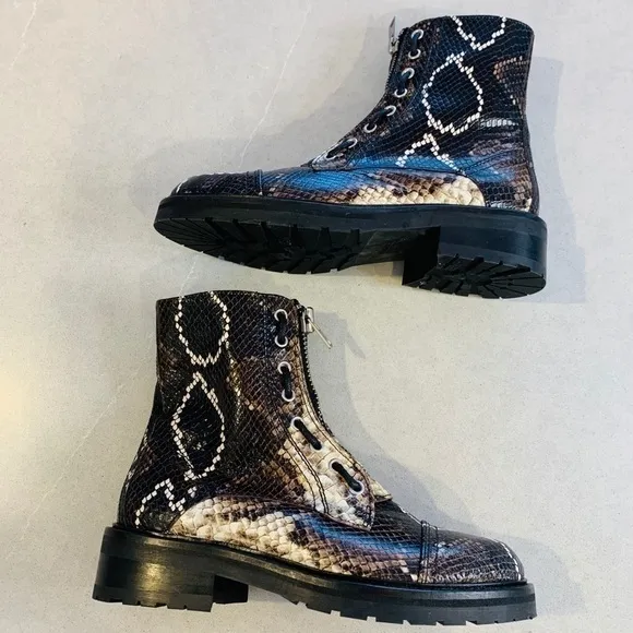 𝅺allsaints Snakeskin Boots Size 36 - BRAND NEW!