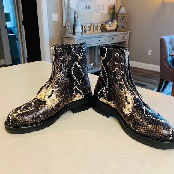 𝅺allsaints Snakeskin Boots Size 36 - BRAND NEW!