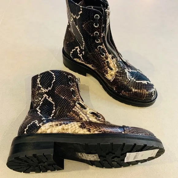 𝅺allsaints Snakeskin Boots Size 36 - BRAND NEW!