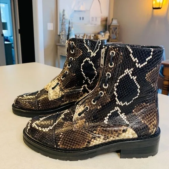 𝅺allsaints Snakeskin Boots Size 36 - BRAND NEW!