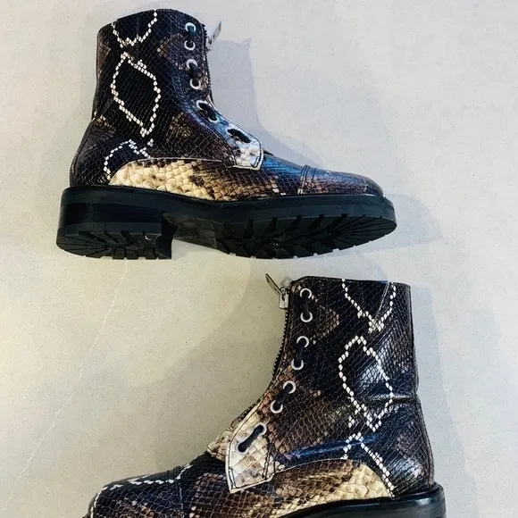 𝅺allsaints Snakeskin Boots Size 36 - BRAND NEW!
