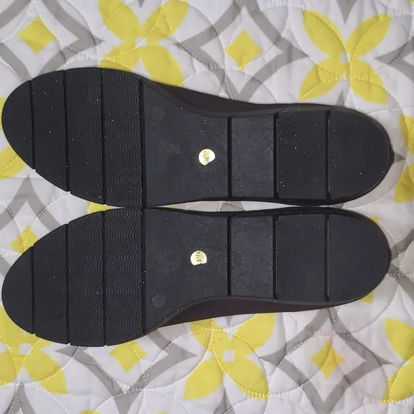 Almafi by Rangoni Brown Slip-on Wedge Shoes Size 9.5