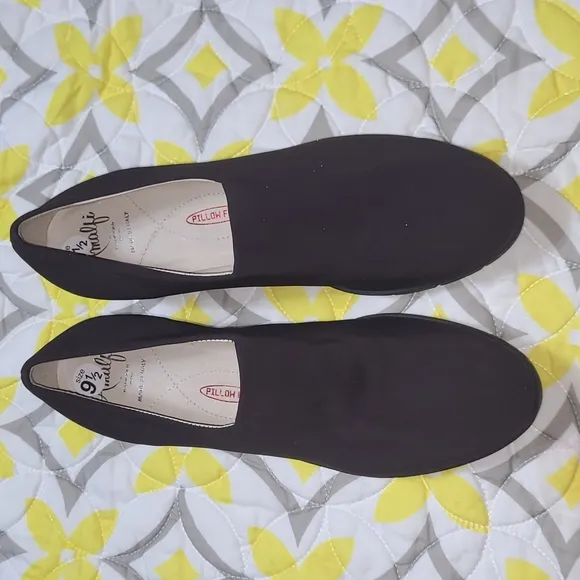 Almafi by Rangoni Brown Slip-on Wedge Shoes Size 9.5