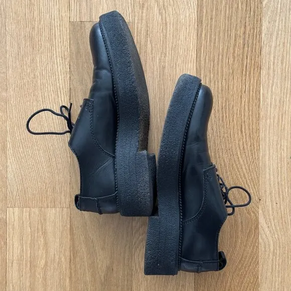 ami chunky derby shoes
