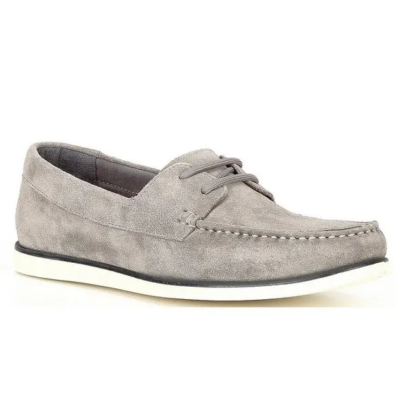&quot;Section X Men's Martin Suede Boat Shoes - Stylish and Comfortable, SZ 10&quot;