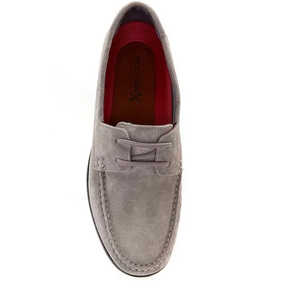 &quot;Section X Men's Martin Suede Boat Shoes - Stylish and Comfortable, SZ 10&quot;
