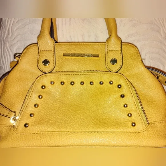 Ankle Boots Sz 10 From Rider Girl &amp; Matching Mustard Colored Steve Maden Bag