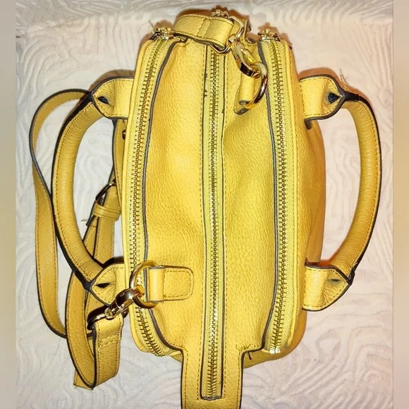 Ankle Boots Sz 10 From Rider Girl &amp; Matching Mustard Colored Steve Maden Bag