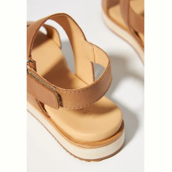 Anthropologie Nisolo Genuine Leather Go-To Platform Sandals