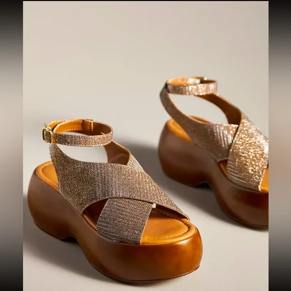 Anthropology, Seychelles Cheers Platform Sandals. No offers.