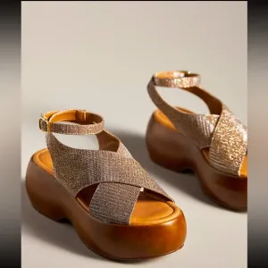 Anthropology, Seychelles Cheers Platform Sandals. No offers.