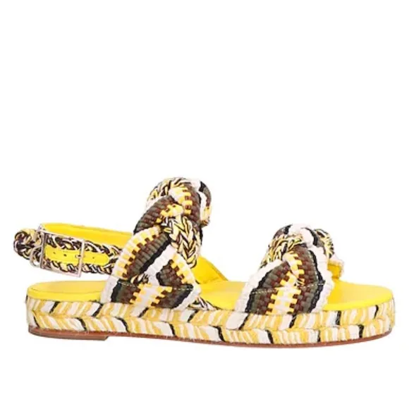 Antolina Paris Cotton Platform Sandals