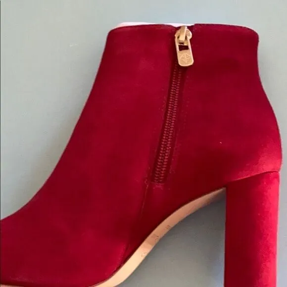 Antonio Melani Shahn Red booties