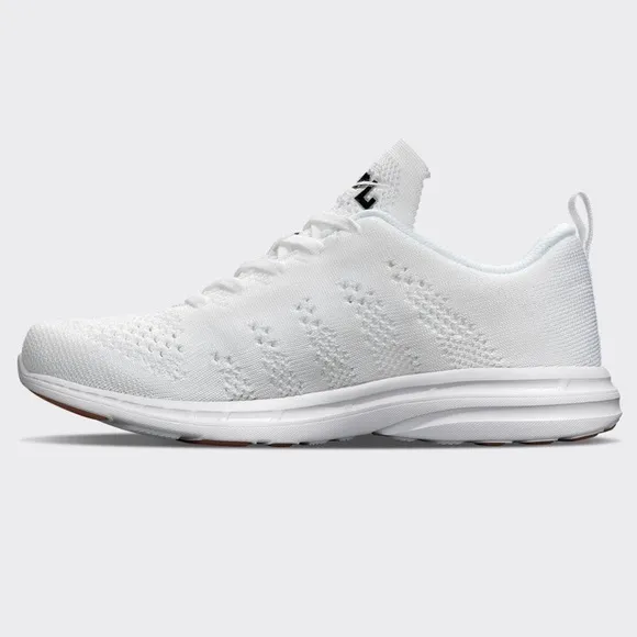 APL Techloom Pro Sneakers Running Shoes Lightweight White Sz 7