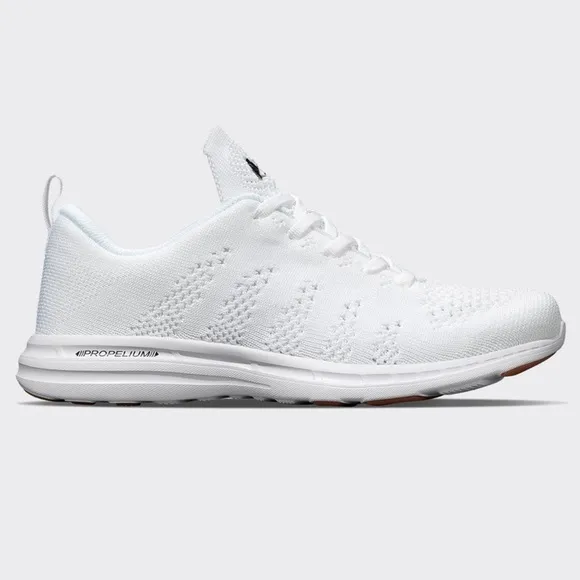 APL Techloom Pro Sneakers Running Shoes Lightweight White Sz 7