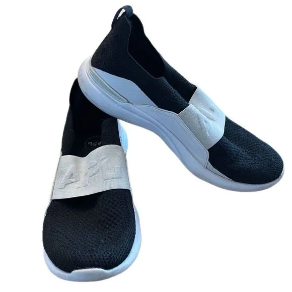 APL Techloom Bliss White/Midnight Running Shoes