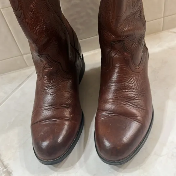 Ariat Cowboy boots chestnut brown sz 7