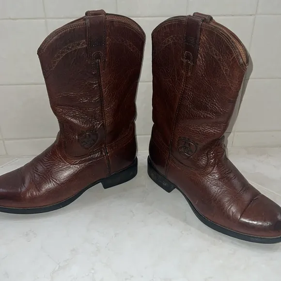 Ariat Cowboy boots chestnut brown sz 7