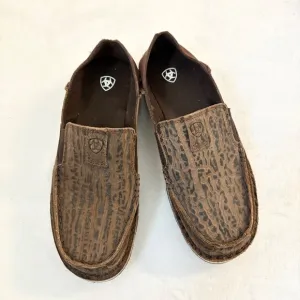 Ariat Cruiser Slip-On Casual Shoes Brown Leather Comfort Loafers Size 8.5
