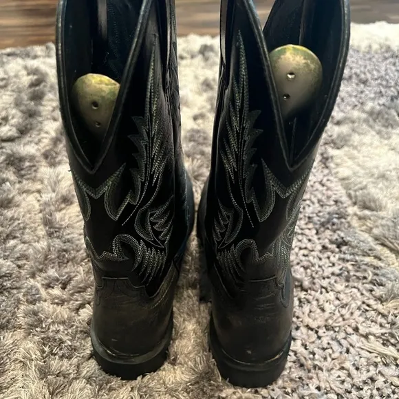 Ariat Men's Black Haritage Stockman Western Boots