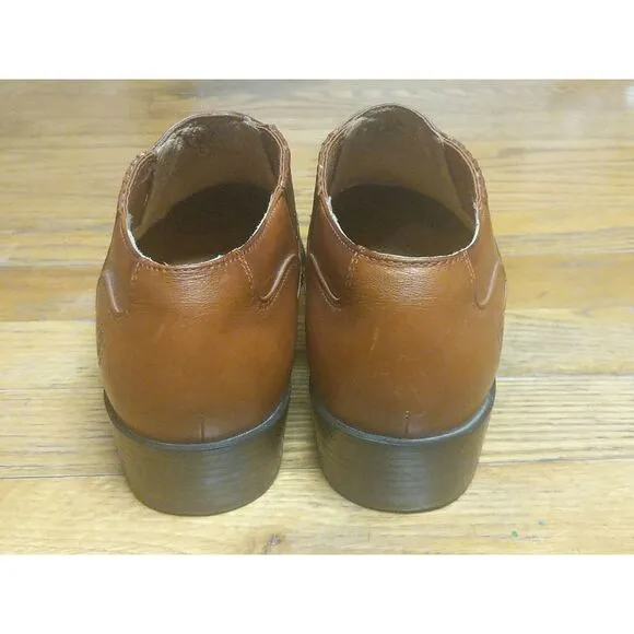 Ariat Sonora 16528 Womens Size 9.5B Cognac Leather Western Ankle Boots Booties
