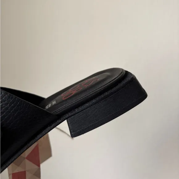 A.S.98 mules leather, size 37