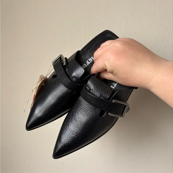 A.S.98 mules leather, size 37