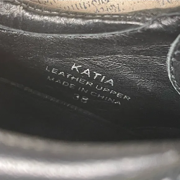 ASH Lace-up Katia platform leather shoes