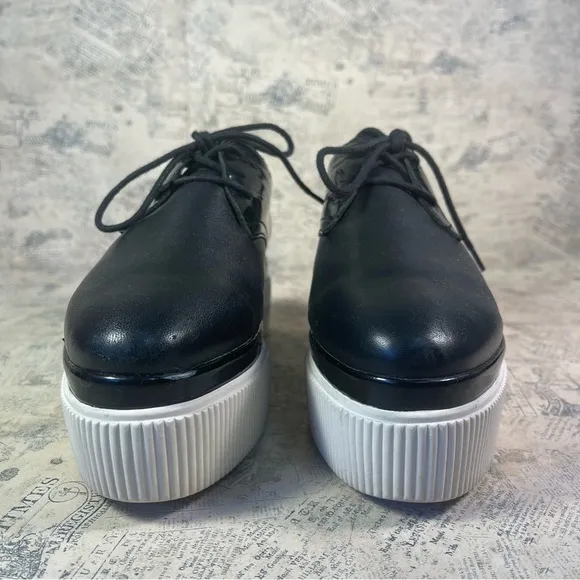 ASH Lace-up Katia platform leather shoes