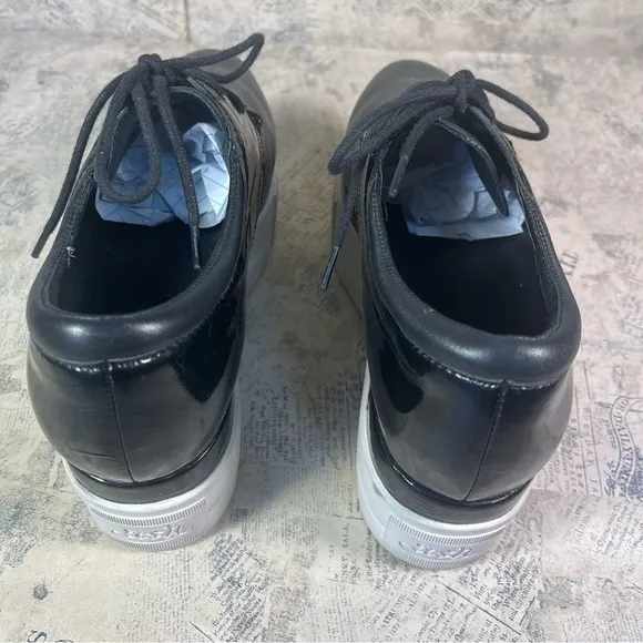 ASH Lace-up Katia platform leather shoes