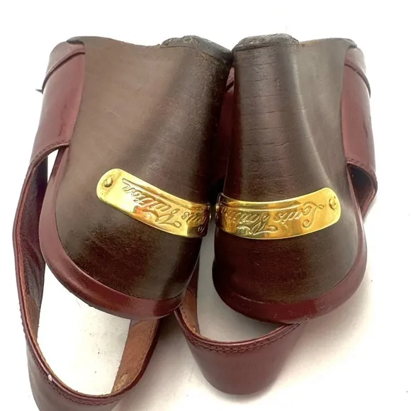 Authentic Louis Vuitton Wedge Heels Shoes with Dust Bag size US 6.5 or EU 36.5