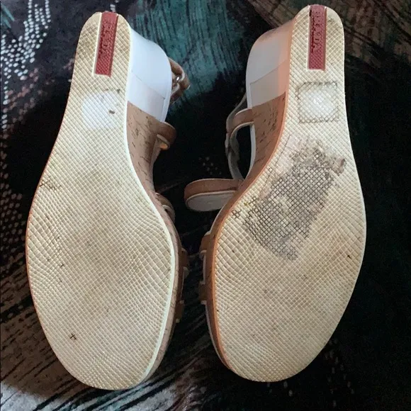 Authentic Prada Wedge Shoes