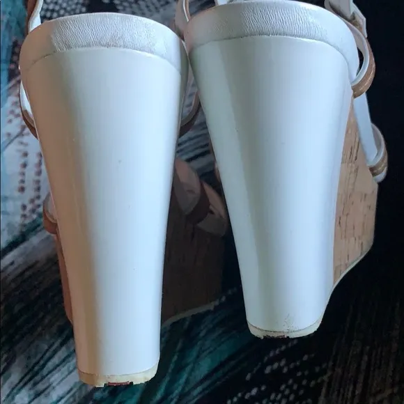 Authentic Prada Wedge Shoes