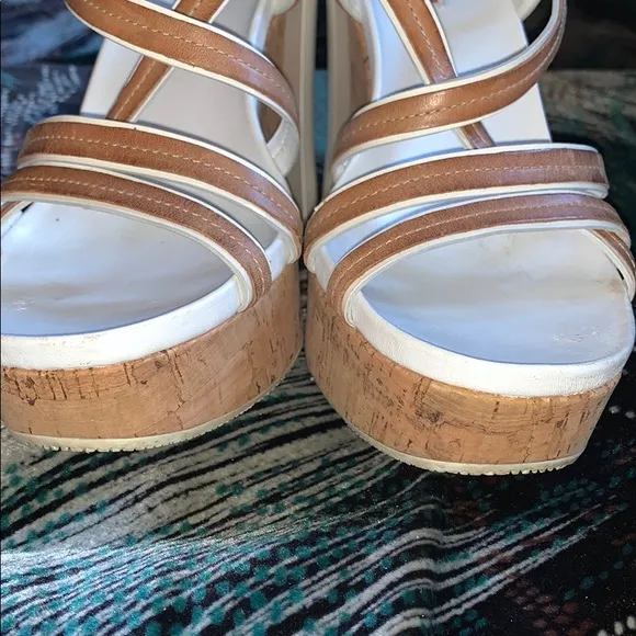 Authentic Prada Wedge Shoes