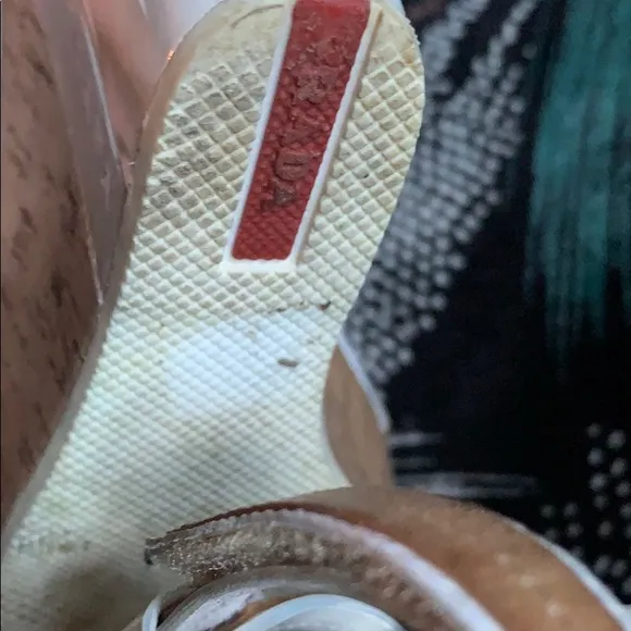 Authentic Prada Wedge Shoes