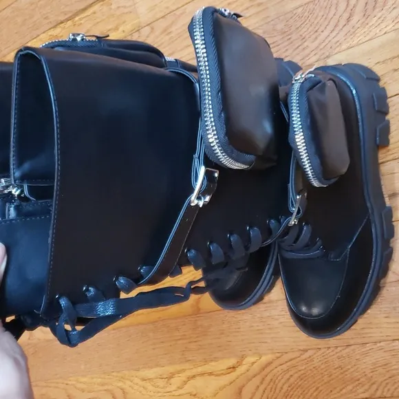 Azalea Wang Boots, brand new, size 8