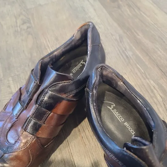 BACCO BUCCI Men's Leather shoes Size 12