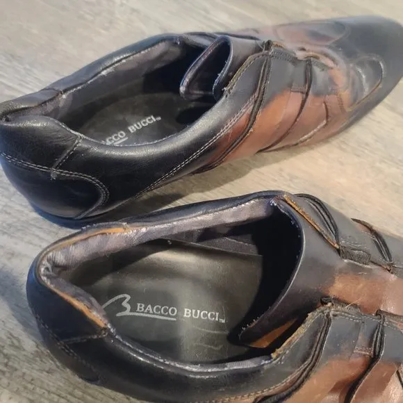 BACCO BUCCI Men's Leather shoes Size 12