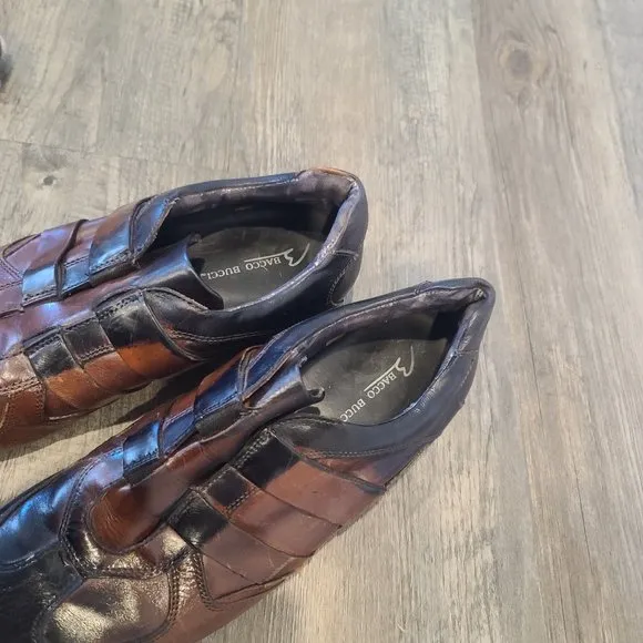 BACCO BUCCI Men's Leather shoes Size 12