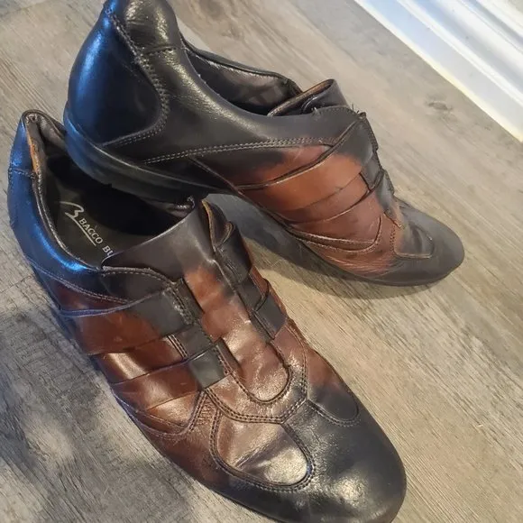 BACCO BUCCI Men's Leather shoes Size 12