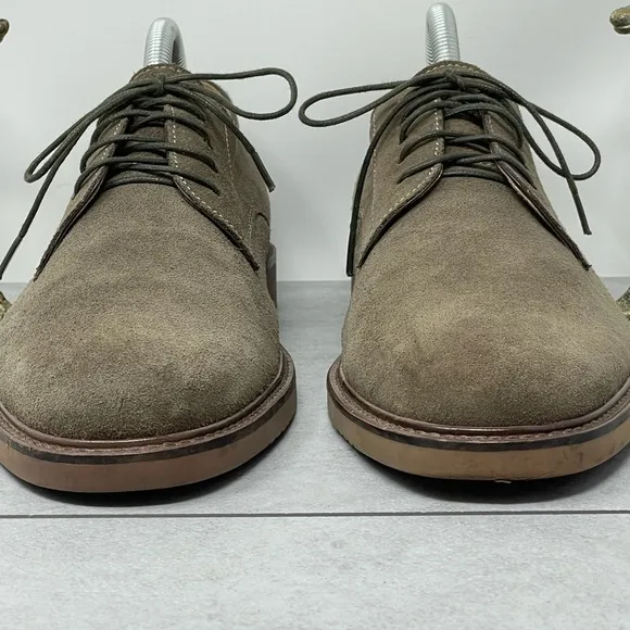 Banana Republic Brown Suede Leather Lace Up Oxford Shoes Men's Size 7M