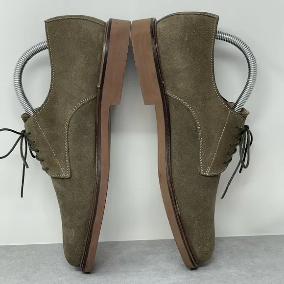 Banana Republic Brown Suede Leather Lace Up Oxford Shoes Men's Size 7M