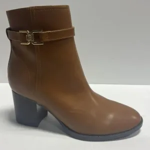 Bandolino Women's Dani Zip Boots Tan, Size 8 M