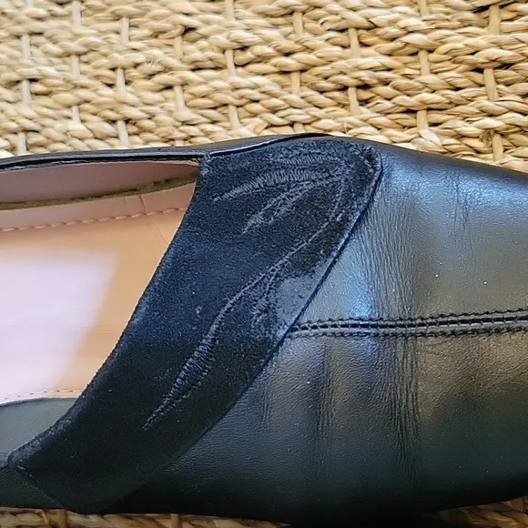 BEAUTIFEEL black leather kitten heels. Comfortable shoes!  Size 39 or 8.5.